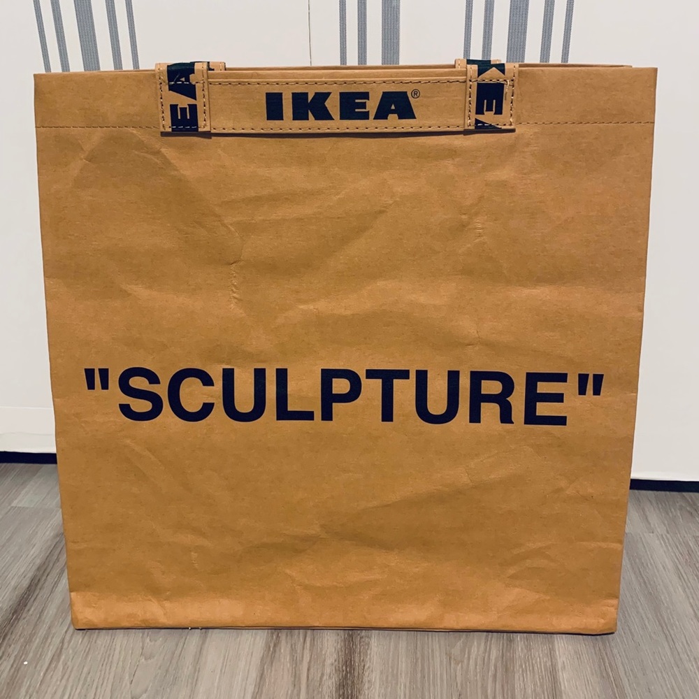 Off white x IKEA shopping bag *limited edition *